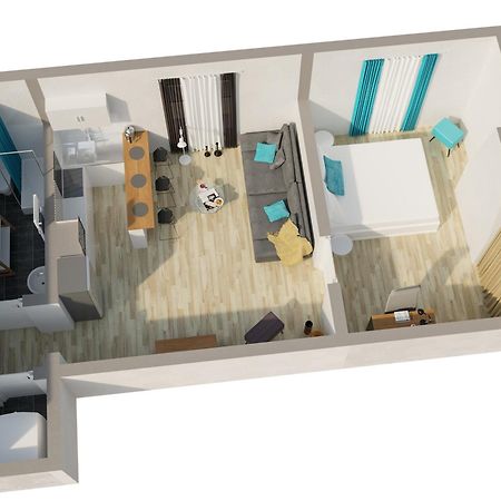 Ferienwohnung Grand Line - Parking- Métro 5 - Easy Check-in - Netflix - Disney Plus Pantin Exterior foto